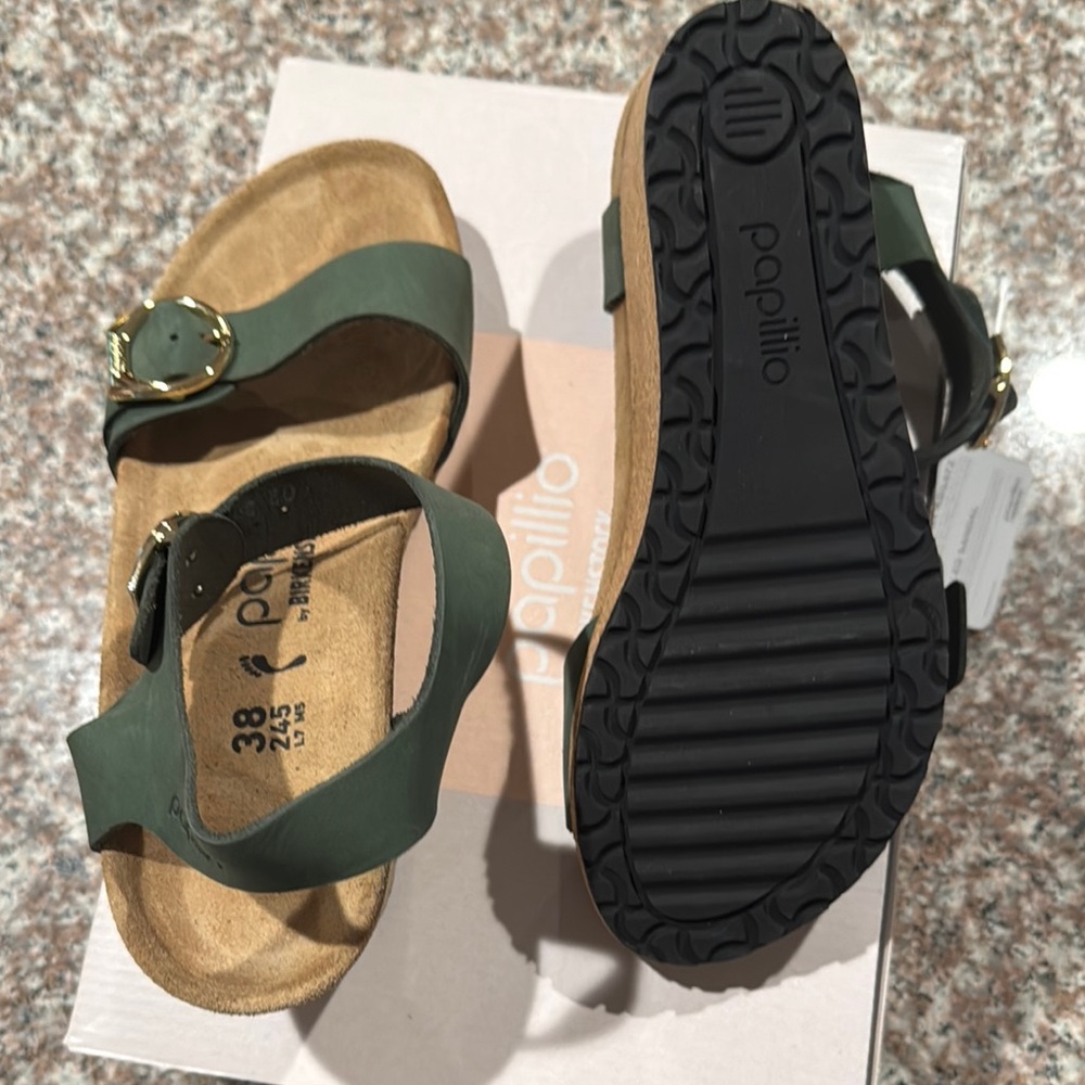 Papillio Women's Green Sandals